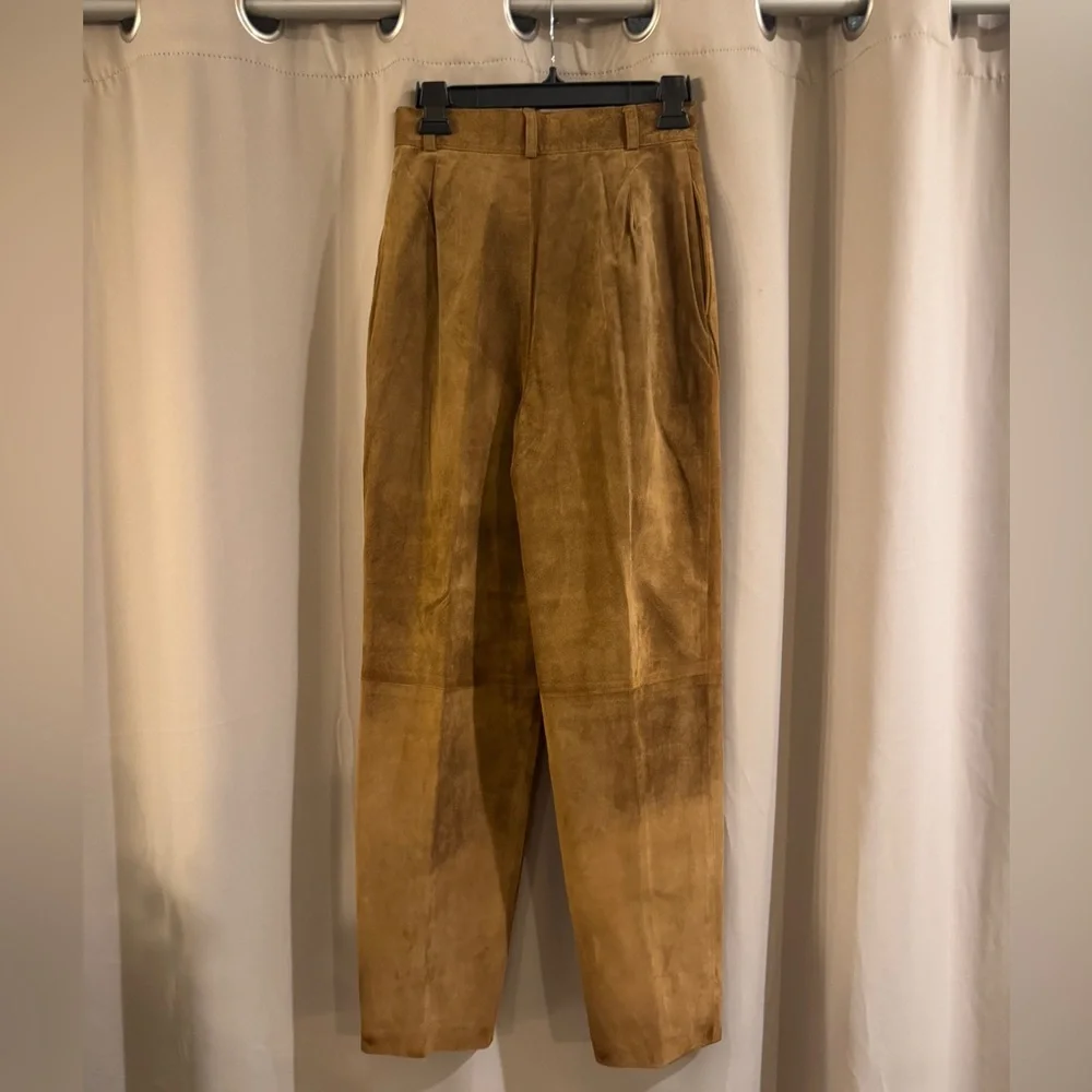 Unisex Brown Vintage Garfinckels Pants